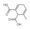 6-methyl-cyclohexa-2,5-diene-1,2-dicarboxylic acid结构式