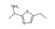 1-(5-Ethyl-1,3-thiazol-2-yl)ethanamine Structure