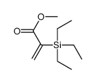 methyl 2-triethylsilylprop-2-enoate结构式