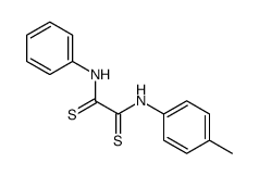 N'-(4-methylphenyl)-N-phenylethanedithioamide结构式