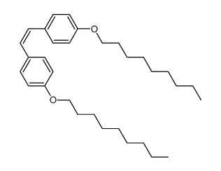 cis-4,4'-di(n-nonyloxy)stilbene Structure