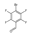 4-bromo-2,3,5,6-tetrafluorobenzaldehyde structure