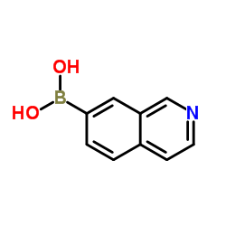 7-(4,4,5,5-Tetramethyl-1,3,2-dioxaborolan-2-yl)isoquinoline Structure