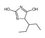 5-pentan-3-ylimidazolidine-2,4-dione结构式