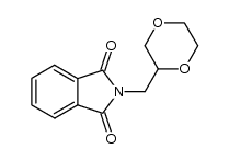 2-Phthalimidomethyl-1,4-dioxane Structure