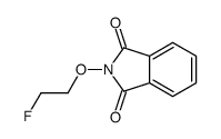 2-(2-fluoroethoxy)isoindole-1,3-dione结构式