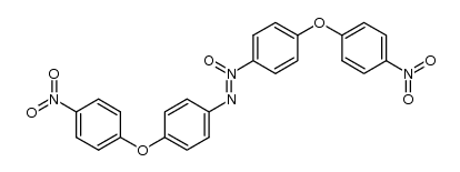 bis-[4-(4-nitro-phenoxy)-phenyl]-diazene-N-oxide结构式