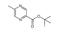t-butyl 5-methylpyrazine-2-carboxylate Structure