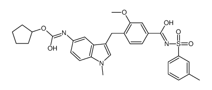扎鲁司特-m-Tolyl异构体-d7结构式