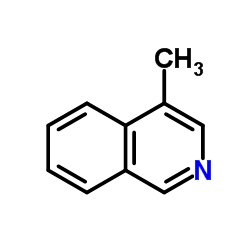 4-甲基异喹啉结构式