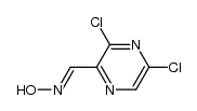 (E)-1-(3,5-dichloropyrazin-2-yl)-N-hydroxymethanimine Structure