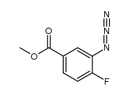 methyl 3-azido-4-fluorobenzoate Structure