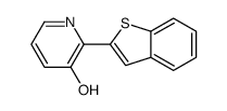 2-(Benzo[b]thiophen-2-yl)pyridin-3-ol Structure