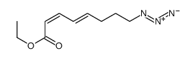 ethyl 8-azidoocta-2,4-dienoate Structure