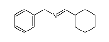 N-(cyclohexylmethylidene)benzylamine Structure