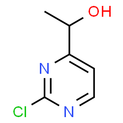 1-(2-氯-4-嘧啶基)乙醇结构式