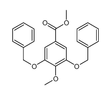 methyl 3,5-dibenzyloxy-4-methoxybenzoate结构式