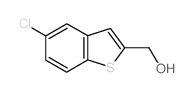 (5-Chloro-1-benzothiophen-2-yl)methanol结构式