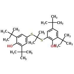 4-[(3,5-Di-tert-butyl-2-hydroxyphenylthio)isopropylidenethio]-2,6-di-tert-butylphenol picture