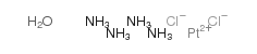 Tetraammineplatinum(II) chloride Structure