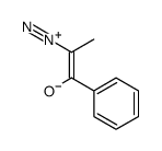 (Z)-2-diazonio-1-phenylprop-1-en-1-olate结构式
