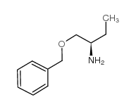 (R)-(-)-2-氨基-1-苄氧基丁烷结构式