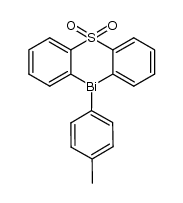 10-(4'-methylphenyl)phenothiabismine 5,5-dioxide结构式