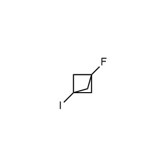 1-氟-3-碘双环并[1.1.1]戊烷结构式