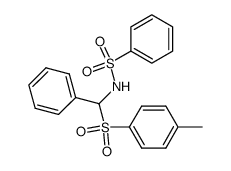 N-(α-p-Tosyl-benzyl)-benzolsulfonamid结构式