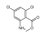 methyl 2-amino-4,6-dichlorobenzoate Structure