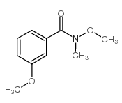 3,N-二甲氧基-N-甲氧基苯甲酰胺结构式
