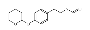 N-{2-[4-(tetrahydro-2H-pyran-2-yloxy)phenyl]ethyl}formamide Structure