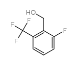 2-氟-6-(三氟甲基)苯甲醇结构式
