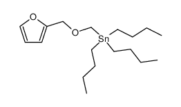 furfuryl alcohol α-(tributylstannyl)methyl ether结构式