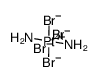 trans-Pt(NH3)2Br4结构式