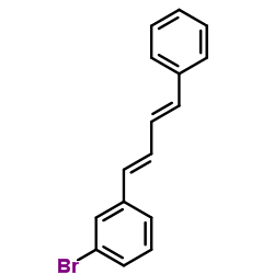 1-Bromo-3-[(1E,3E)-4-phenyl-1,3-butadien-1-yl]benzene结构式