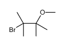 2-bromo-3-methoxy-2,3-dimethylbutane Structure
