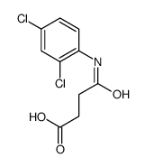 4-(2,4-dichloroanilino)-4-oxobutanoic acid结构式