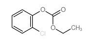 Carbonic acid,2-chlorophenyl ethyl ester Structure