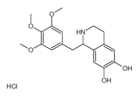 R-(+)-Trimetoquinol hydrochloride结构式