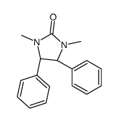 (4S,5S)-1,3-dimethyl-4,5-diphenylimidazolidin-2-one Structure