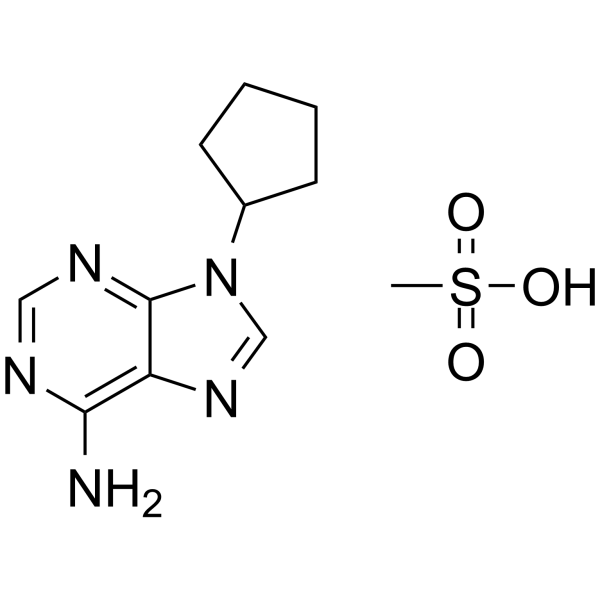 9-环戊基氨基嘌呤结构式