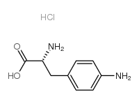 H-P-AMINO-D-PHE-OH HCL Structure