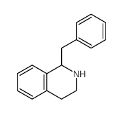 Isoquinoline,1,2,3,4-tetrahydro-1-(phenylmethyl)- Structure