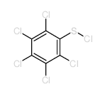 1,2,3,4,5-pentachloro-6-chlorosulfanyl-benzene结构式
