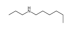 hexyl(propyl)amine Structure