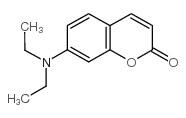7-(二乙氨基)香豆素结构式