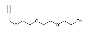 三乙二醇单(2-丙炔基)醚结构式