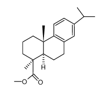 13-Isopropylpodocarpa-8,11,13-trien-19-oic acid methyl ester结构式
