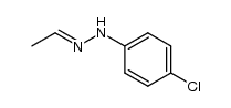 acetaldehyde 4-chlorophenylhydrazone结构式